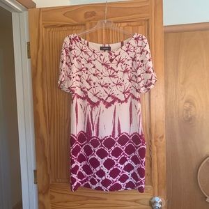Thakoon magenta silk dress